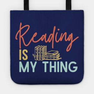 Reading is my thing Tote