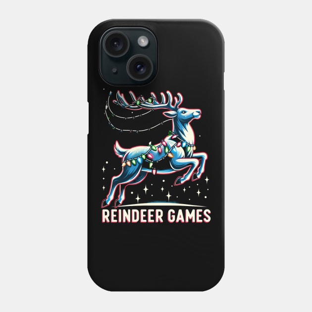 Reindeer Games - Festive Leap Phone Case by EternalEntity