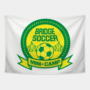 Bridge Soccer Camp Tapestry