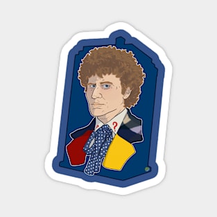 The Sixth Doctor Magnet