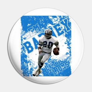 Lem barney || detroit lions Pin