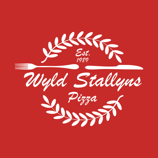 Wyld Stallyns Pizza by WMKDesign