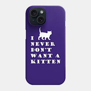 Smitten with Kittens Phone Case