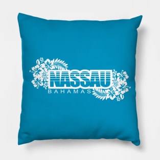 Nassau Bahamas - Vintage Travel Pillow