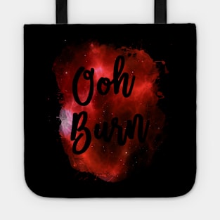 Ooh Burn Funny 80's Design Tote