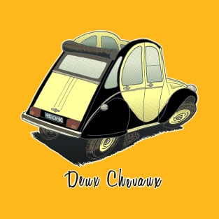 Deux Chevaux Sepia T-Shirt