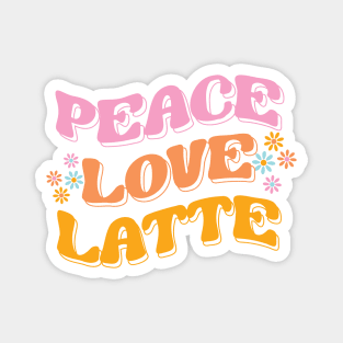 Peace, Love and Latte Vintage Tee! Magnet