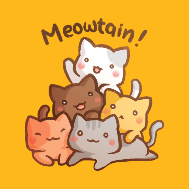 Meowtain - Cats - Phone Case