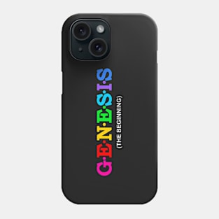 Genesis  - The Beginning. Phone Case