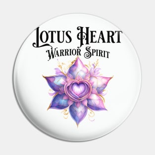 The Lotus Heart, Warrior Spirit Pin