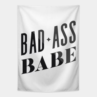 Bad Ass Babe Tapestry