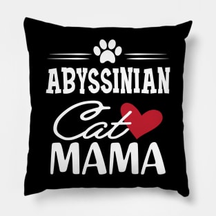 Abyssinian Cat Mama Pillow