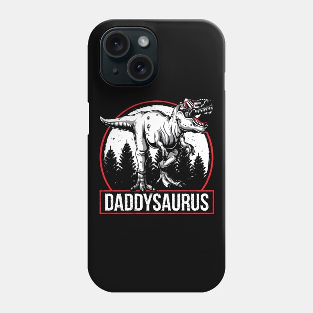 Funny Daddysurus Rex Daddy Saurus Fathers Day Gift Phone Case by HCMGift