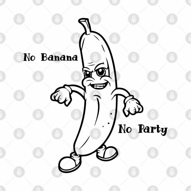 No Banana, No Party Funny by Jahangir Hossain