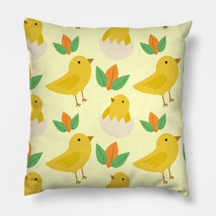 Yellow Inside Shell Chick Chicken Egg Broken Gift Pillow