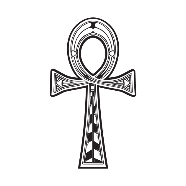 Decorative ankh design by JDawnInk