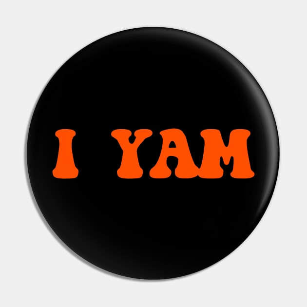 I Yam Pin by TheCosmicTradingPost