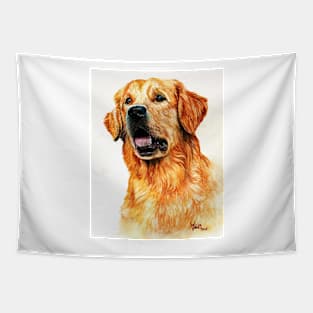 Golden Retriever Tapestry