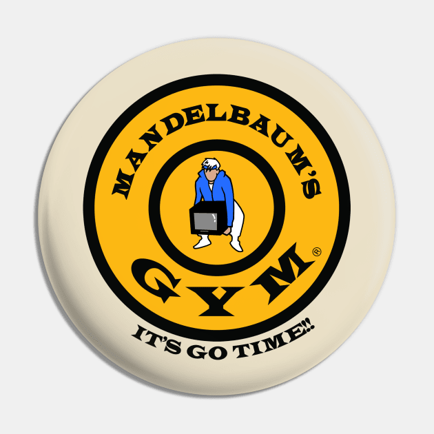 Mandelbaum Gym - Badge Edition Pin by CarbonRodFlanders