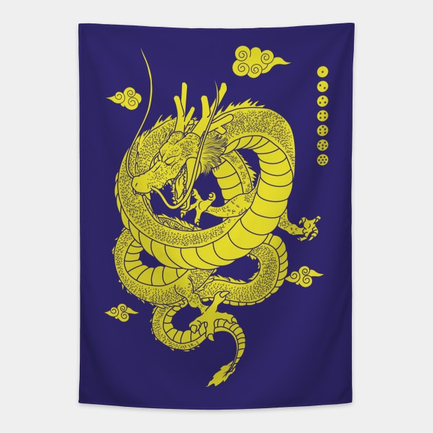 Shenlong-Yellow Tapestry by Jelly89