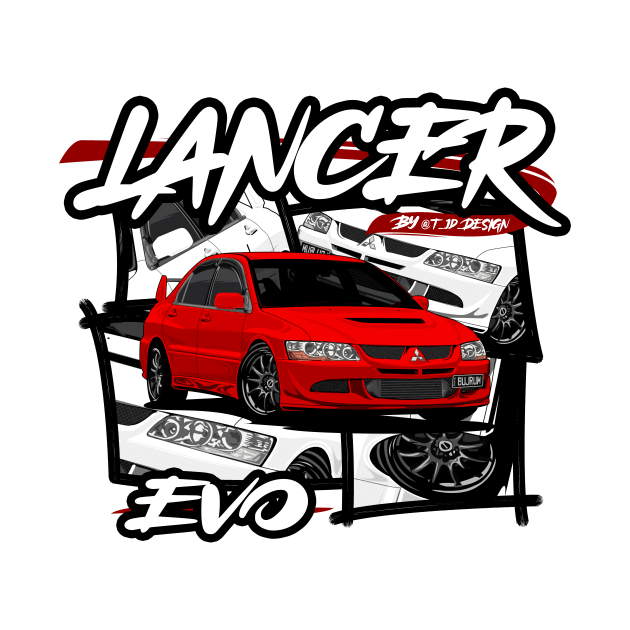 Lancer EVO 8, JDM by T-JD