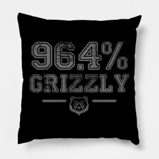 96.4% Grizzly Pillow