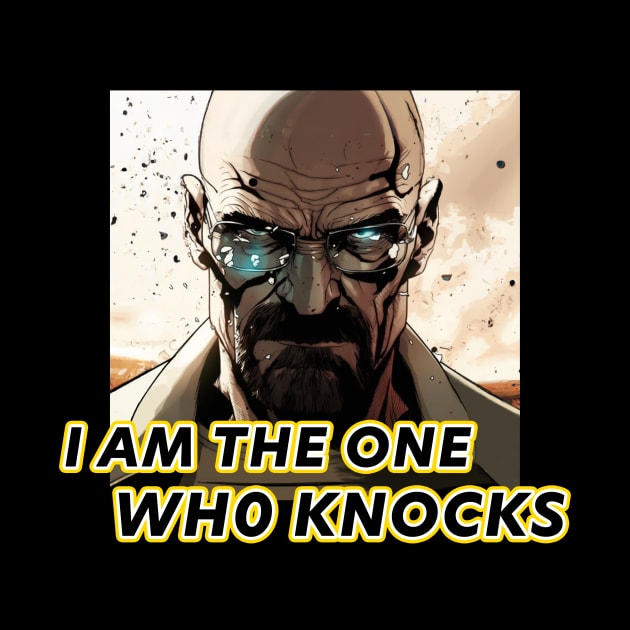 Walter White "I am the one who knocks!" by Jamesbartoli01@gmail.com