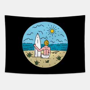 Surfer"s Paradise Tapestry