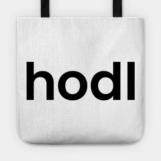 hodl on white background Tote