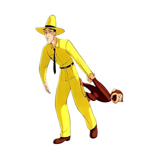 Curious George Man In The Yellow Hat 6 T-Shirt