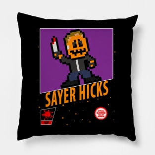 Sayer Hicks Slasherman 8-Bit Pillow