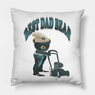 Father's Day. Best Dad Bear Pillow