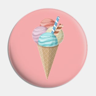 Ice-cream Pin