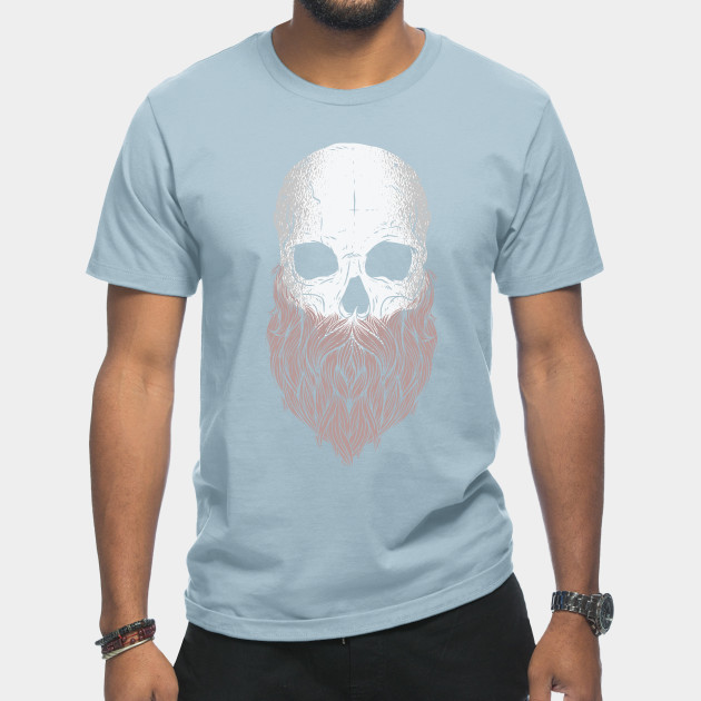 Disover Bearded Skull - Bearded Skull - T-Shirt