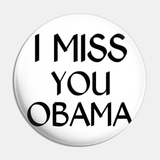 Barron trump i miss you obama Pin