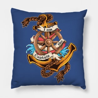 I Am The Captain - Attention Seafarers ! Pillow