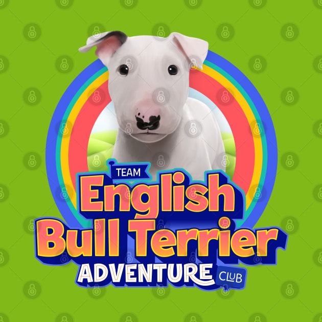 English Bull Terrier by Puppy & cute