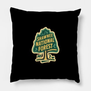 Forest Tree Shawnee National Forest Pillow