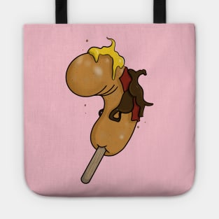 Corndog Cowboy Tote