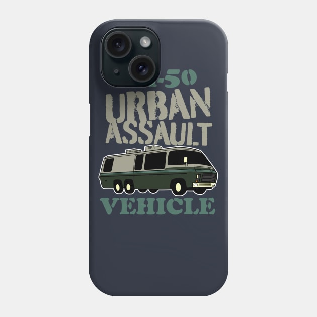 The EM-50 Urban Assault Vehicle Phone Case by Meta Cortex