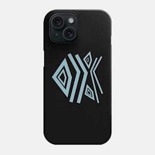 Magic runes  Mystical geometry sign  Alchemy mystical symbol Phone Case