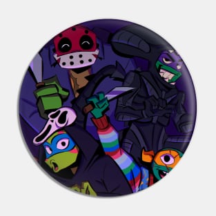 TMNT Halloween Pin