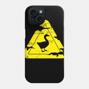 Caution dangerous goose Phone Case