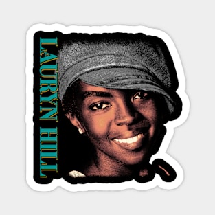 Retro Lauryn Hill Magnet