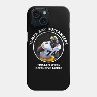 TRISTAN WIRFS - OT - TAMPA BAY BUCCANEERS Phone Case