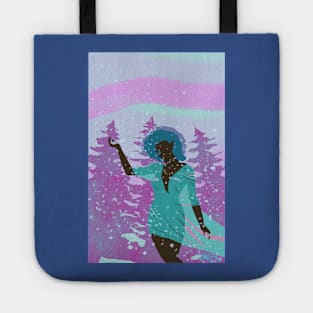 winter elf witch Tote