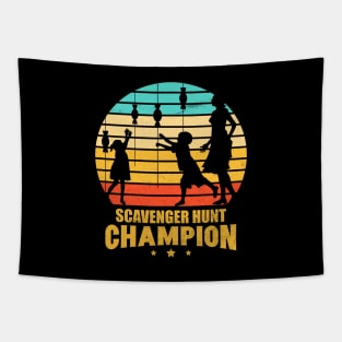 Scavenger Hunt Champion Tapestry