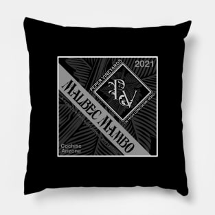 Malbec Mambo Banner Design Pillow