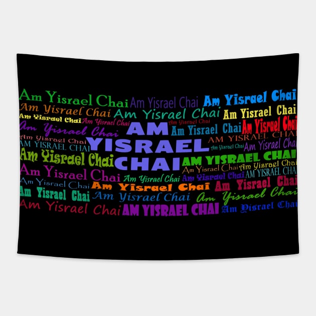 Am Yisrael Chai! Tapestry by cuteandgeeky