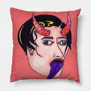 White Devil Pillow